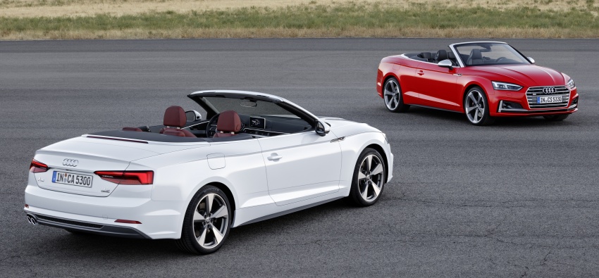 2017 Audi A5 and S5 Cabriolet – the soft top revealed 574105