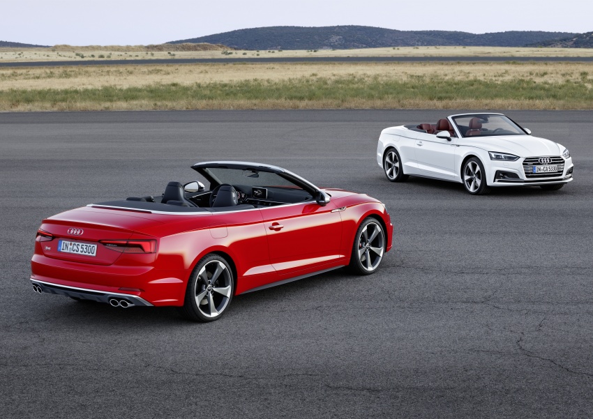 2017 Audi A5 and S5 Cabriolet – the soft top revealed 574106