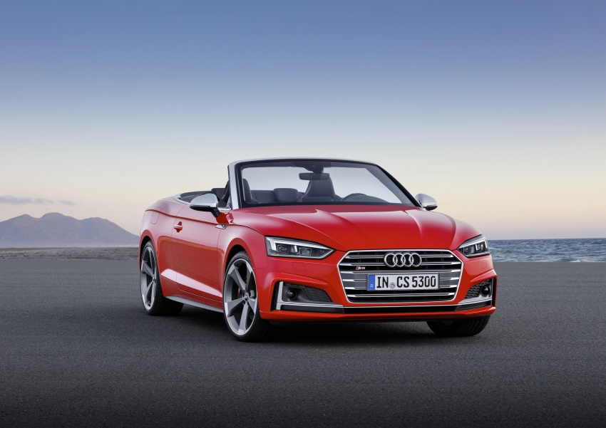 2017 Audi A5 and S5 Cabriolet – the soft top revealed 574114