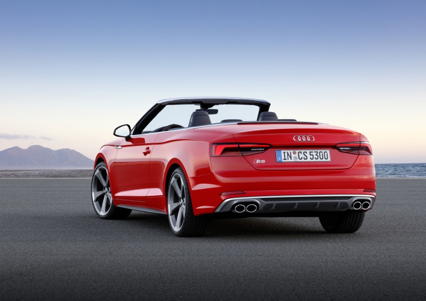 2017 Audi A5 and S5 Cabriolet – the soft top revealed 574115