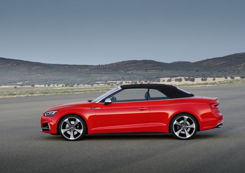 2017 Audi A5 and S5 Cabriolet – the soft top revealed 574119