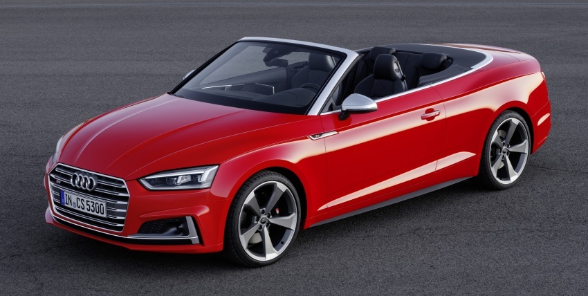 Audi A5 dan S5 Cabriolet – versi tanpa bumbung 574337