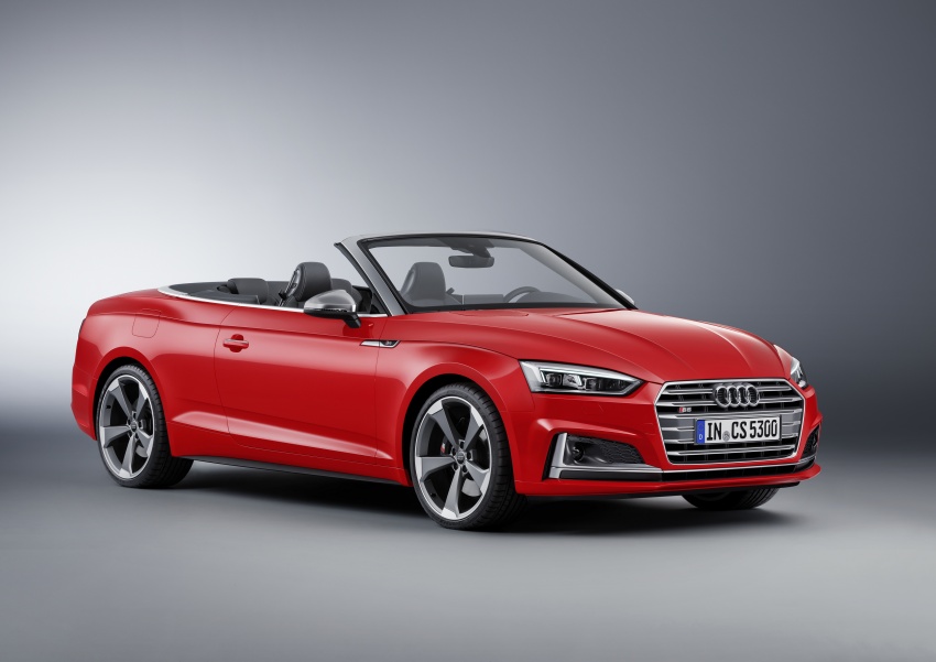2017 Audi A5 and S5 Cabriolet – the soft top revealed 574122