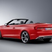 Audi A5 dan S5 Cabriolet – versi tanpa bumbung