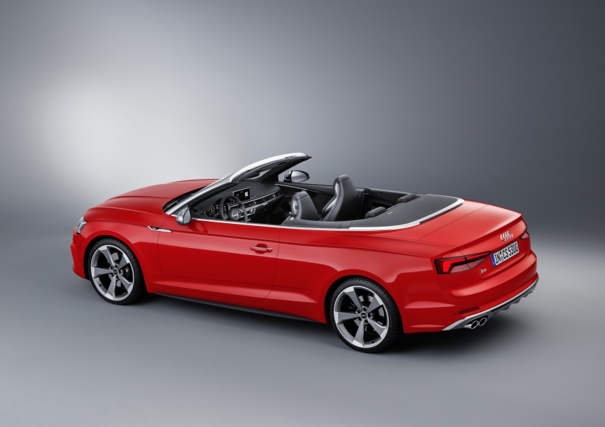 2017 Audi A5 and S5 Cabriolet – the soft top revealed 574124