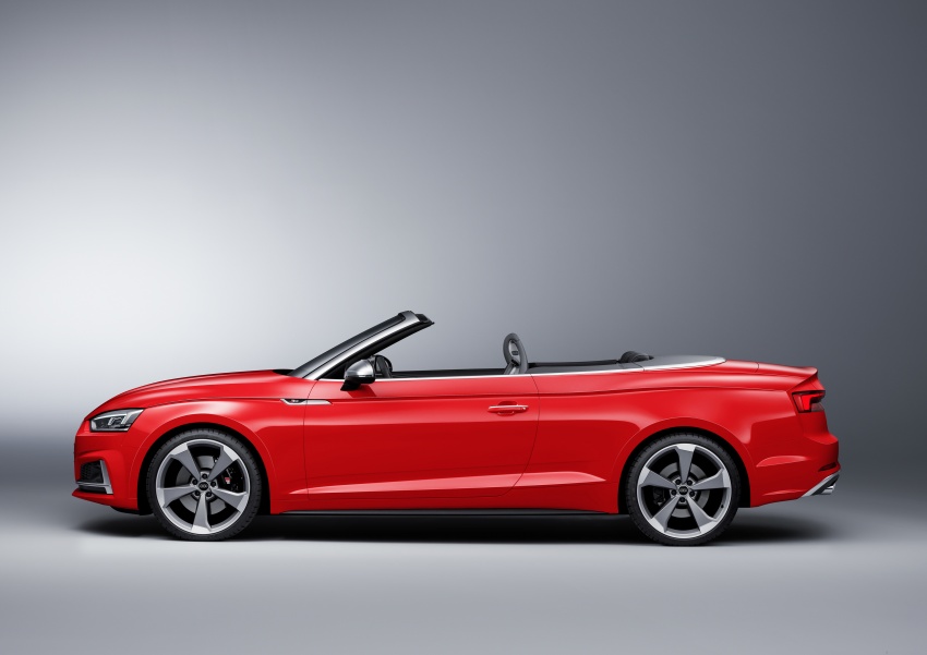 2017 Audi A5 and S5 Cabriolet – the soft top revealed 574126