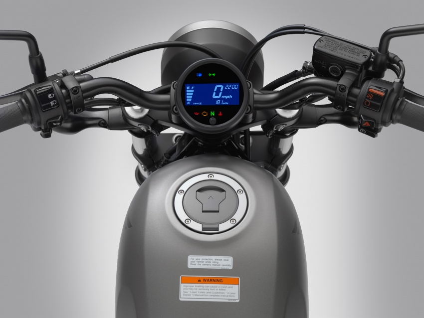 2017 Honda Rebel – 471 cc, 45 hp and rider-friendly 581787