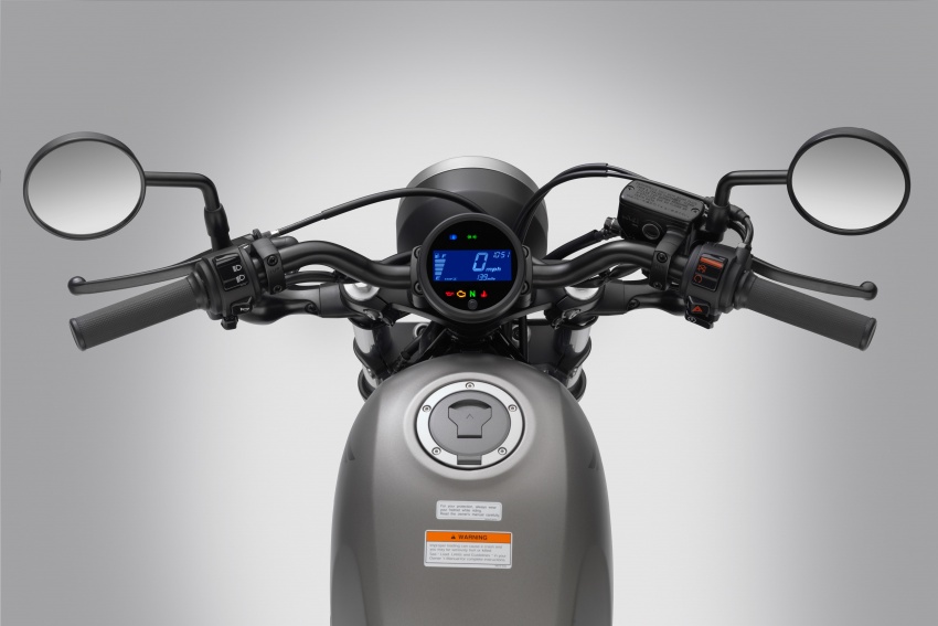 2017 Honda Rebel – 471 cc, 45 hp and rider-friendly 581791