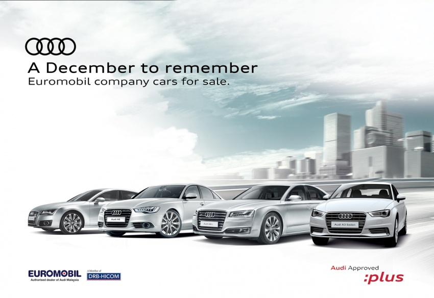 AD: Euromobil December to remember – own an Audi from RM135k; savings of up to RM80k on new models 585711