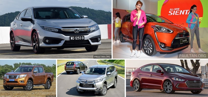 Honda Civic, Toyota Sienta, Nissan Navara, Mitsubishi Pajero Sport, Hyundai Elantra – ASEAN NCAP 5 stars 586430