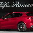 Alfa Romeo Stelvio gains new base engines for EMEA: 200 hp/330 Nm 2.0 petrol and 180 hp/490 Nm 2.2 diesel
