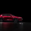 Mazda mula pasang CX-5 2017 di Hiroshima, Jepun