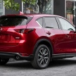 Mazda mula pasang CX-5 2017 di Hiroshima, Jepun