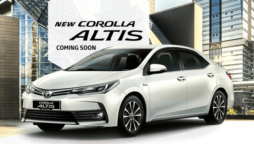 Toyota Corolla Altis facelift – spesifikasi tiga varian untuk pasaran Malaysia didedah, tempahan dibuka 578221