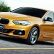 BMW 1 Series Sedan launched in Mexico, from RM99k