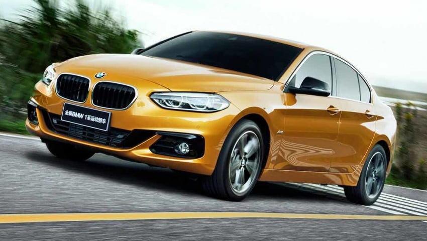 BMW 1 Series Sedan fully revealed – more details 582925