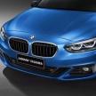 BMW 1 Series Sedan – first picture of interior revealed