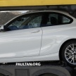 SPYSHOT: BMW 2 Series Coupe dapat pembaharuan