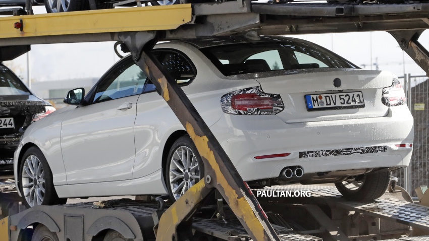 SPIED: BMW 2 Series Coupe gets very mild facelift 574738