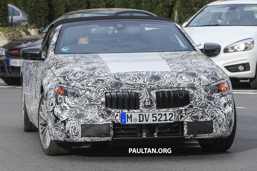 SPIED: BMW 8 Series caught again, coupe and cabrio 582731