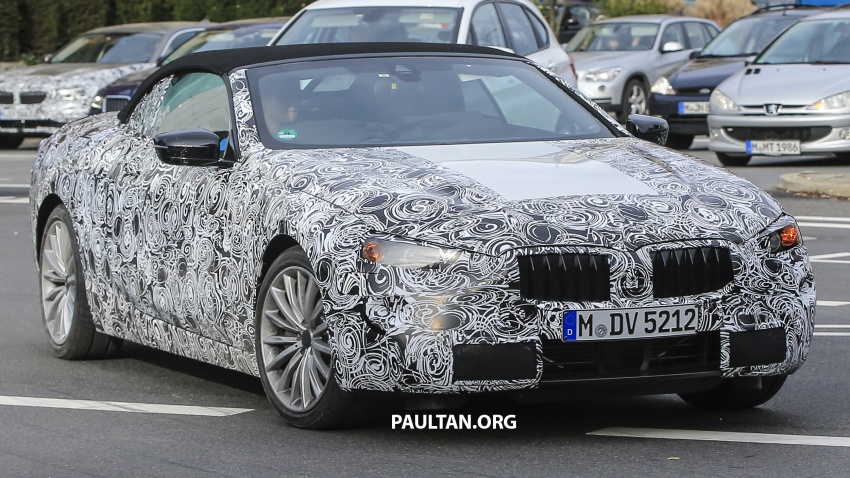 SPIED: BMW 8 Series caught again, coupe and cabrio 582733