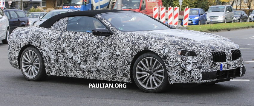SPIED: BMW 8 Series caught again, coupe and cabrio 582734