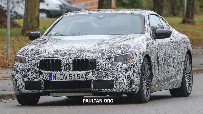SPIED: BMW 8 Series caught again, coupe and cabrio 582741