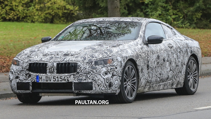SPIED: BMW 8 Series caught again, coupe and cabrio 582742