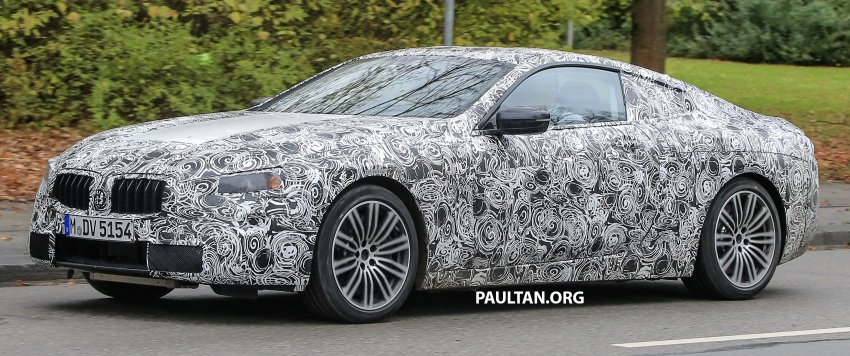 SPIED: BMW 8 Series caught again, coupe and cabrio 582744