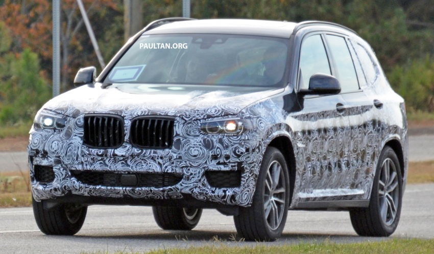 SPYSHOTS: G01 BMW X3 seen almost undisguised 575753