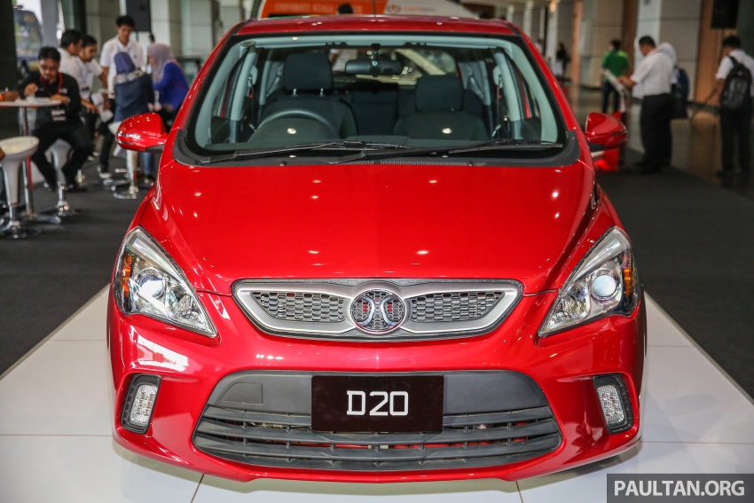 BAIC D20 debuts in Malaysia – 1.3L and 1.5L petrol engines, CKD in Gurun, EEV status, on sale next year 577239