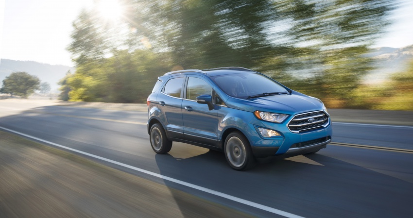 Ford EcoSport facelifted for US market, new 2.0L AWD 582660
