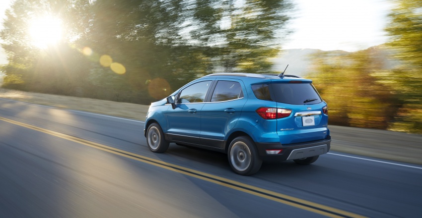Ford EcoSport facelifted for US market, new 2.0L AWD 582661