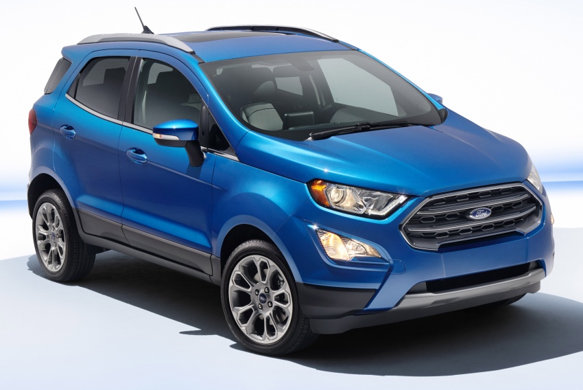 Ford EcoSport facelifted for US market, new 2.0L AWD 582664