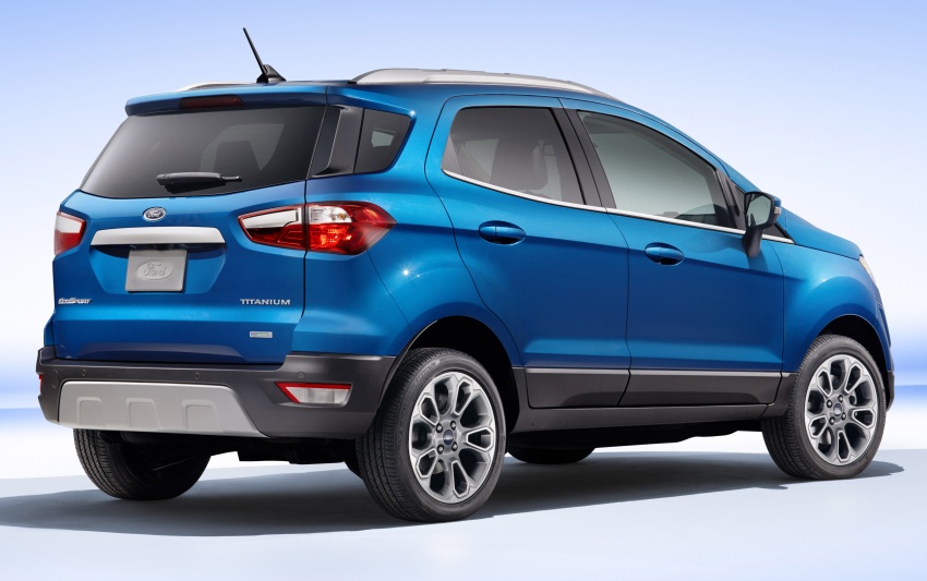 Ford EcoSport facelifted for US market, new 2.0L AWD 582665