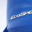 Ford EcoSport facelifted for US market, new 2.0L AWD