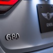 Genesis G80 Sport debuts with 365 hp 3.3L biturbo V6