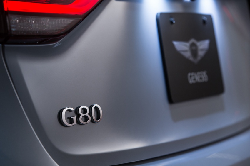 Genesis G80 Sport muncul – enjin V6 3.3L Twin Turbo 582620