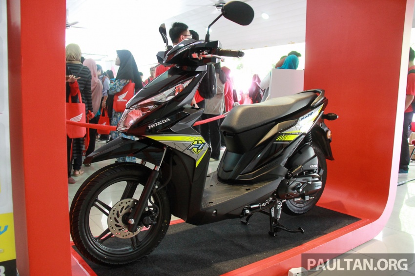 Honda Beat dilancar – motosikal EEV pertama Malaysia berharga RM5,565, enjin PGM-FI 108.2 cc 583593
