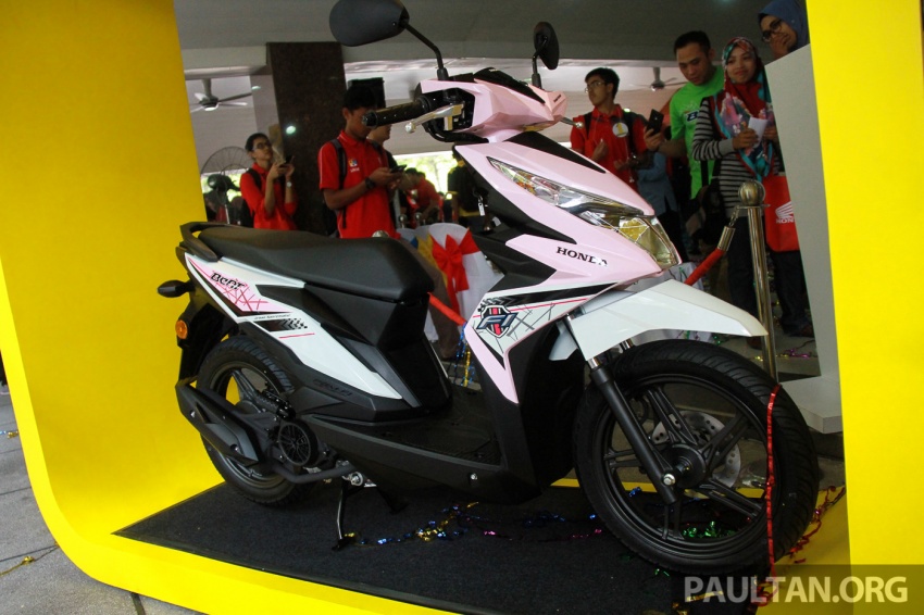 Honda Beat dilancar – motosikal EEV pertama Malaysia berharga RM5,565, enjin PGM-FI 108.2 cc 583582