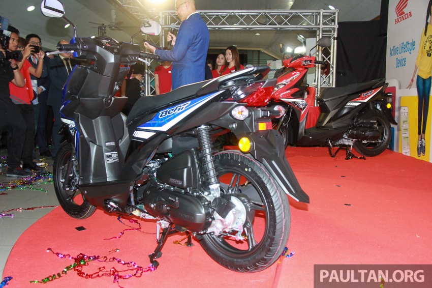 Honda Beat dilancar – motosikal EEV pertama Malaysia berharga RM5,565, enjin PGM-FI 108.2 cc 583587