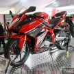 GALLERY: 2017 Honda CBR250RR displayed in M’sia
