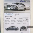 Hyundai Ioniq Hybrid officially previewed in Malaysia