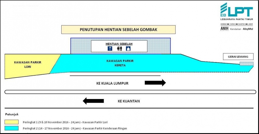 Karak H’way Gombak R&R to face temporary closure 574422