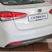 Kia Cerato facelift – harga masih kekal, dari RM91,888