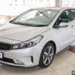 Kia Cerato facelift – harga masih kekal, dari RM91,888