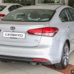 Kia Cerato facelift – harga masih kekal, dari RM91,888