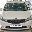 Kia Cerato facelift – harga masih kekal, dari RM91,888