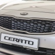 Kia Cerato facelift – harga masih kekal, dari RM91,888