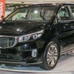 Kia Grand Carnival 2.2 CRDi previewed in Malaysia – high-spec diesel, open for booking, on sale early 2017